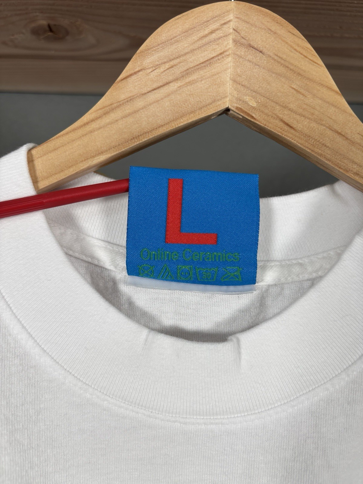 Sz L Online Ceramics “Help On The Way” “I Got High On The Boulder” White Mens