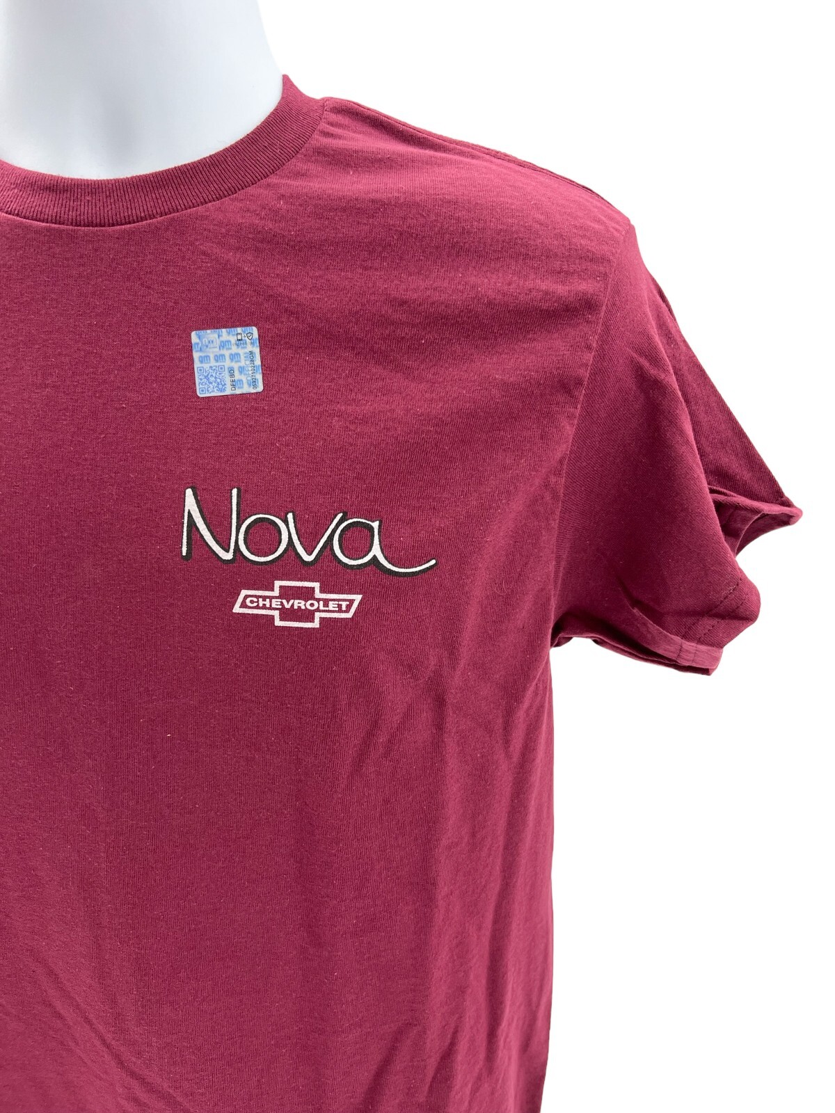 Chevy Nova Maroon T-Shirt w/ 3 Body Styles