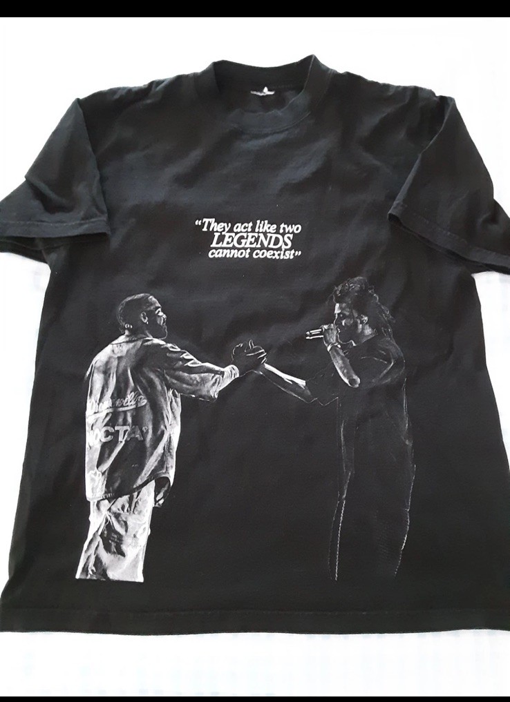 Drake J. Cole Big As The What Tour 2024 T Shirt (Black) 2XL