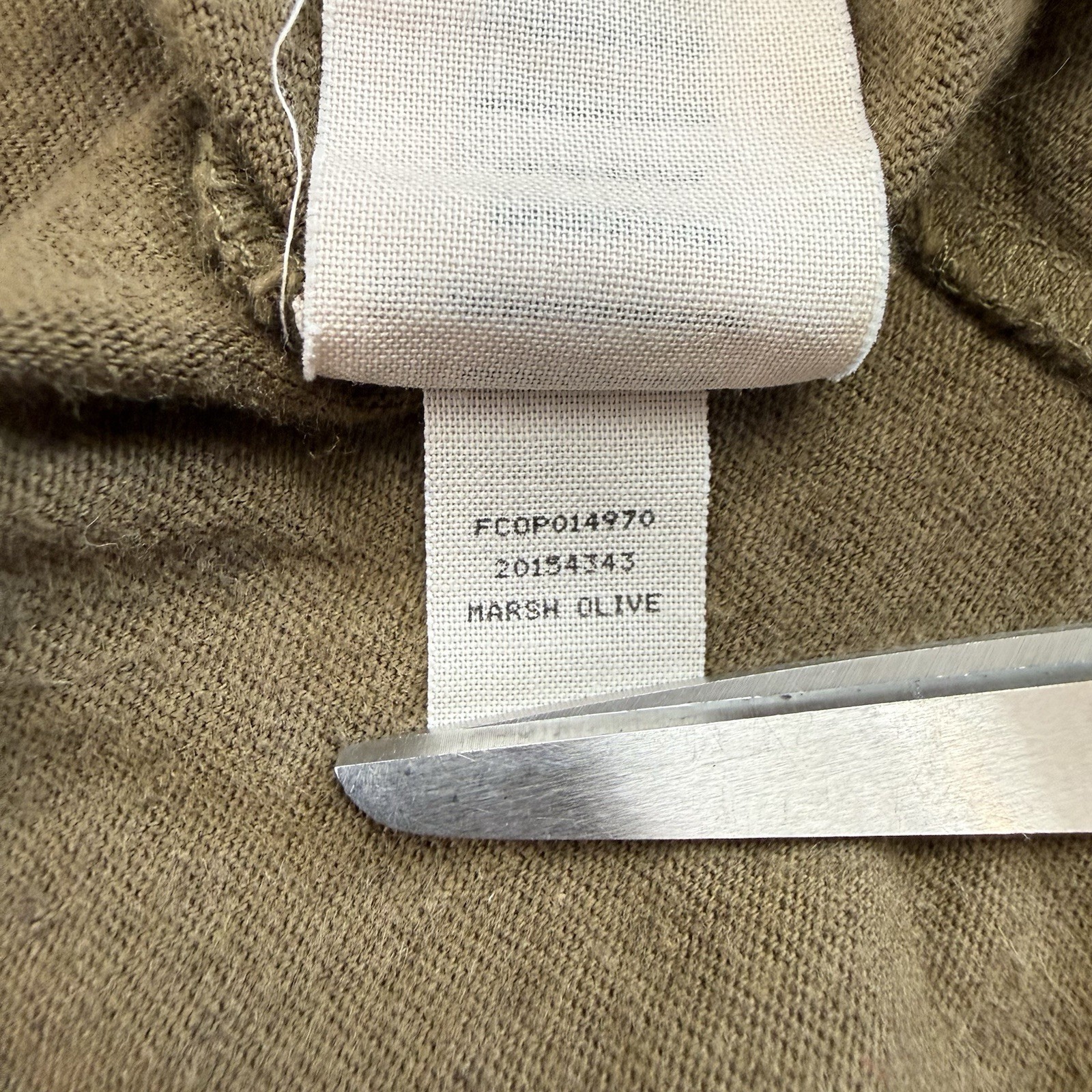 C.C. Filson Co. Mens Tank Top Sleeveless 79% Cotton 21% Linen Workwear t-shirt M