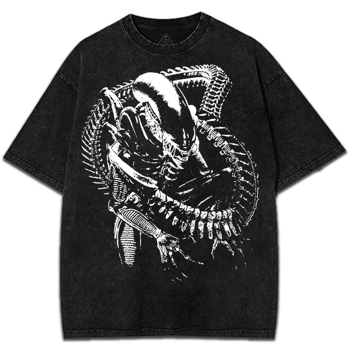 Alien vs Predator Xenomorph Sci-Fi Monster Movie Graphic T-Shirt Retro Horror