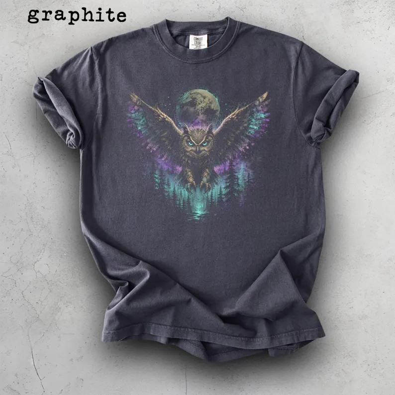 Mystic Owl Moon Comfort Tee