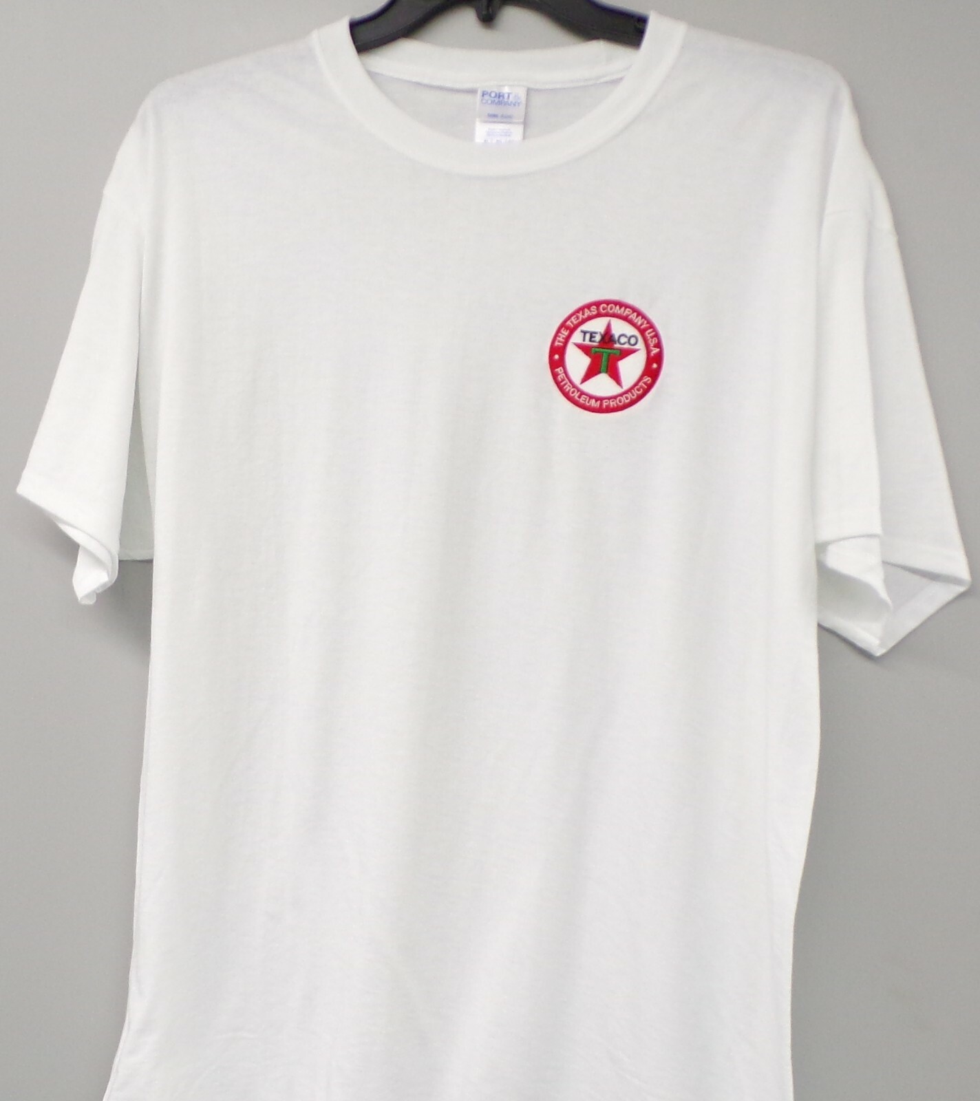 Texaco Gasoline Vintage Logo Embroidered T-Shirt S-6XL, LT-4XLT New