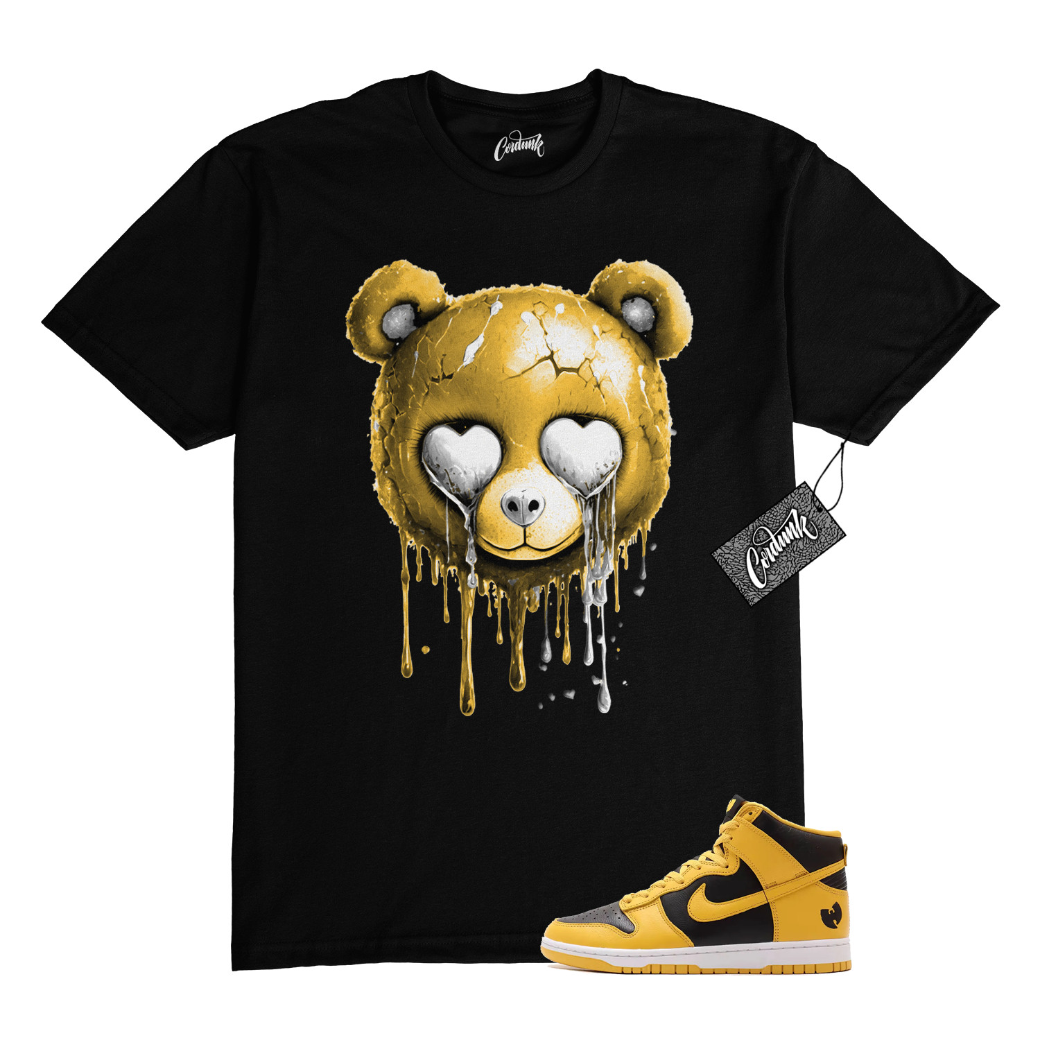 Dunk Tang Pollen Yellow Gold Black White High 2024 T Shirt to Match SLB