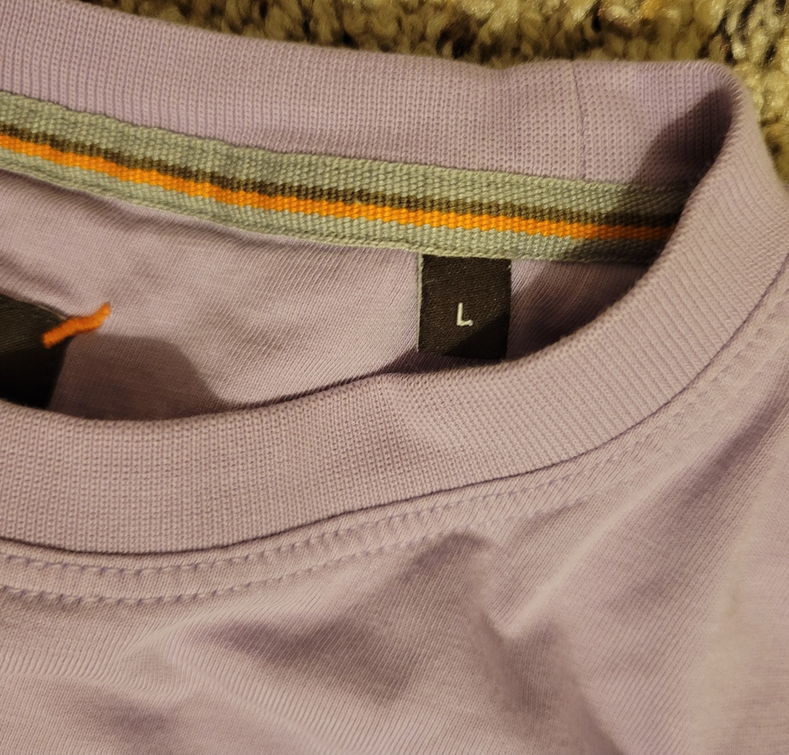 LEFT COAST TEE Men’s Lavender Purple Crew Neck Short Sleeve Pima Cotton T-Shirt