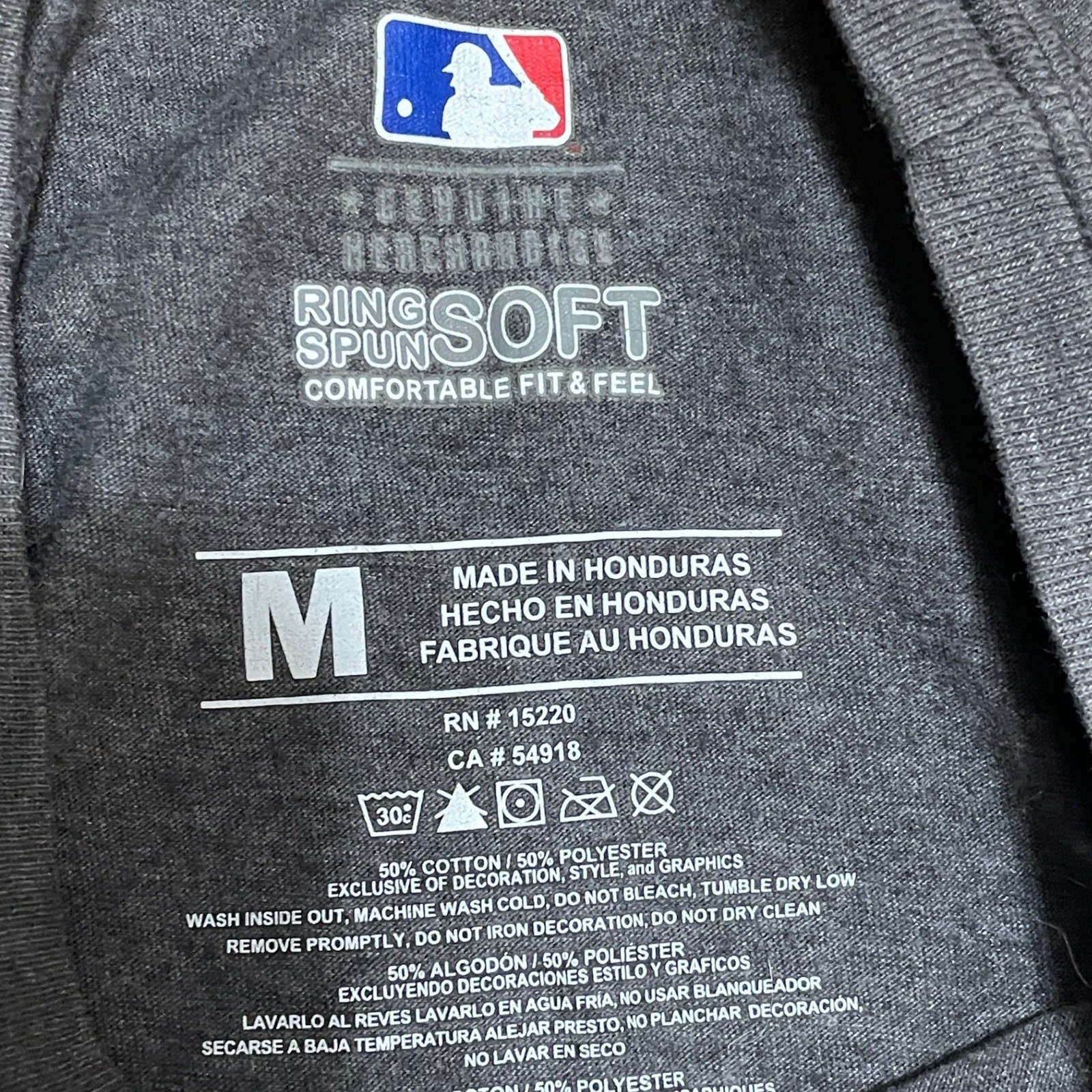 Boston Red Sox MLB Genuine Merchandise Men’s Medium Gray Heather Graphic T-Shirt