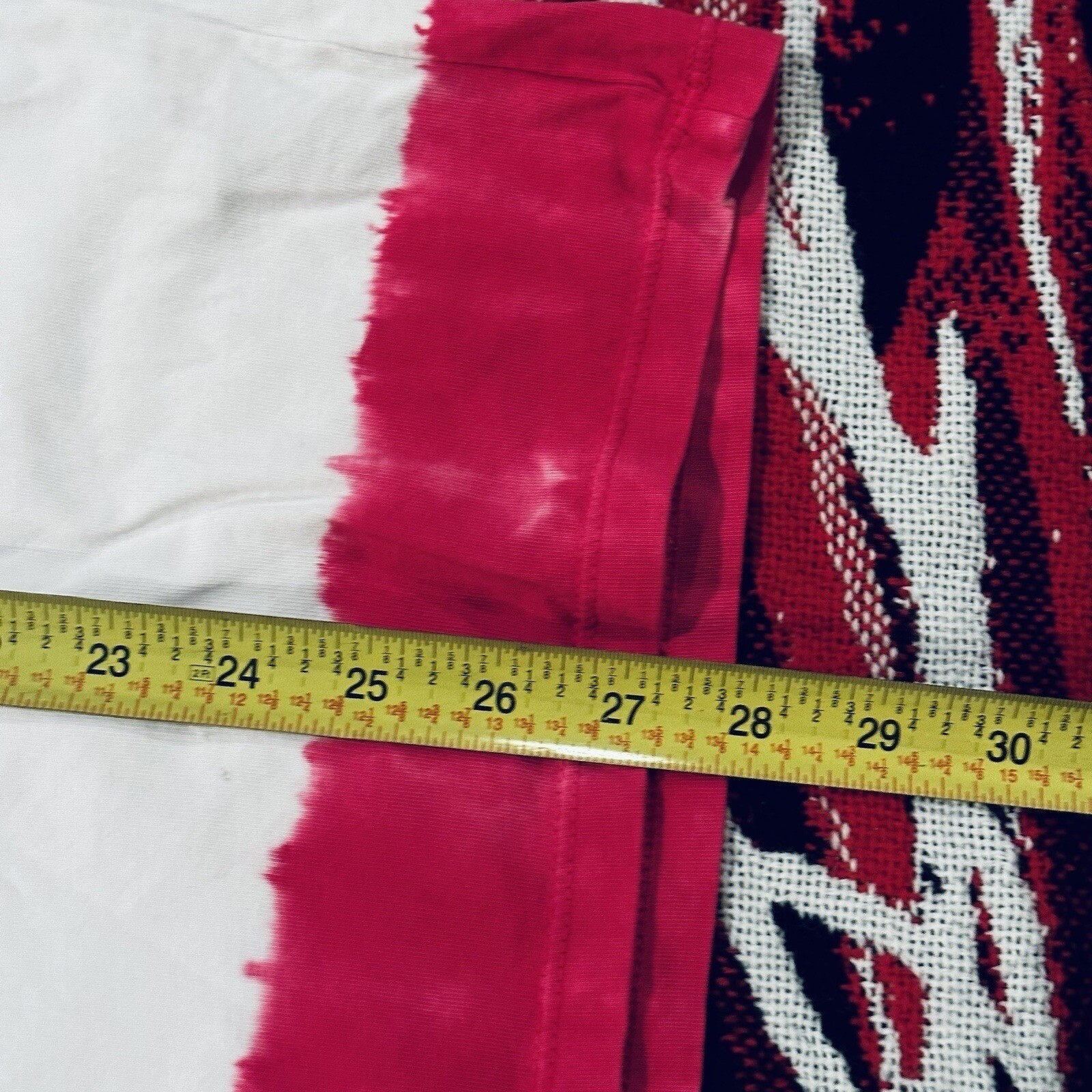 Guess Originals Tie Dye Striped Retro 90s Streetwear T-Shirt Size Small