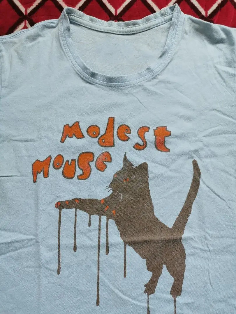 Modest Mouse Band Funny Light Blue T Shirt Full Size S-5XL SN322