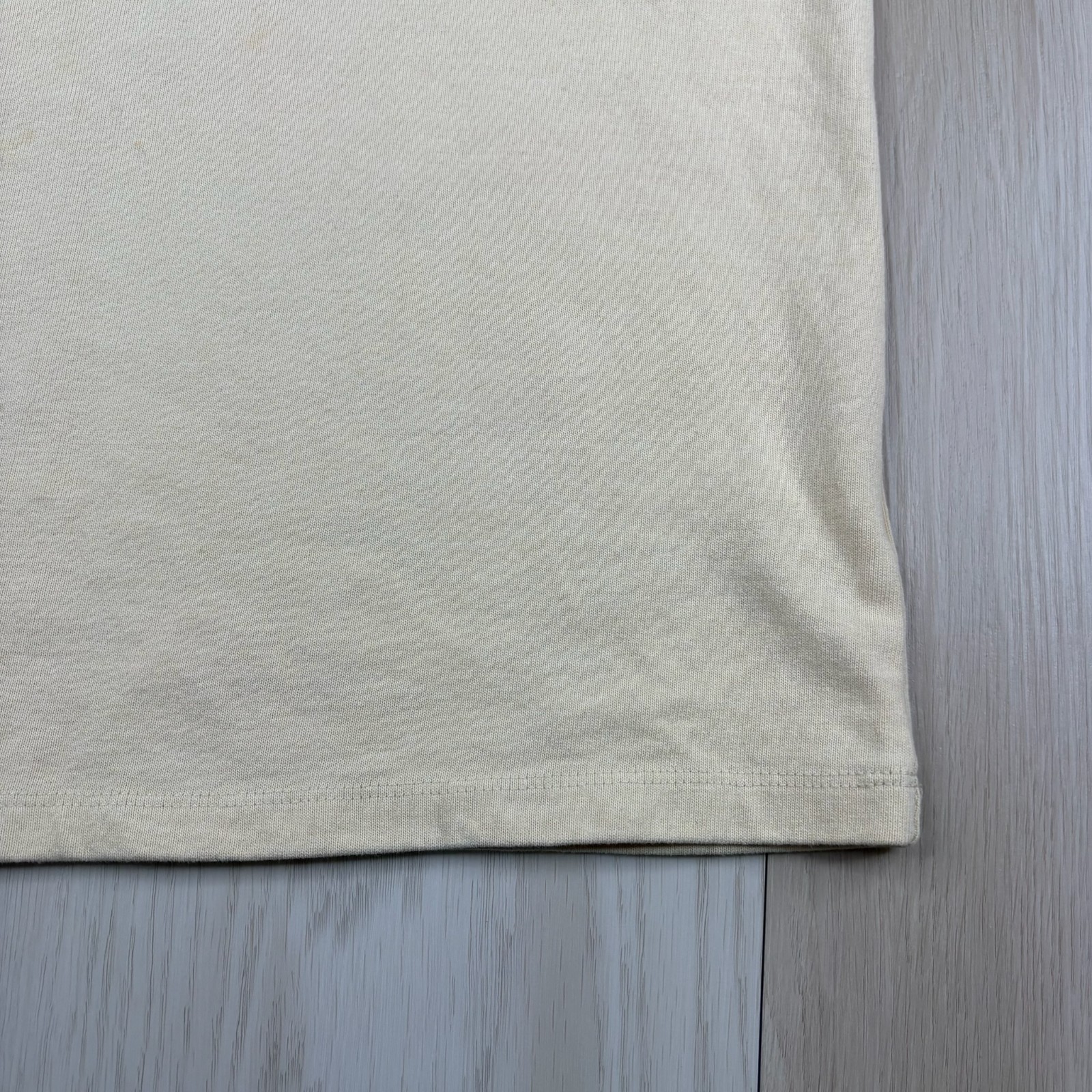 Taylor Stitch Mens Beige Knit Short Sleeve Everyday Wear Pocket T-Shirt Size 42