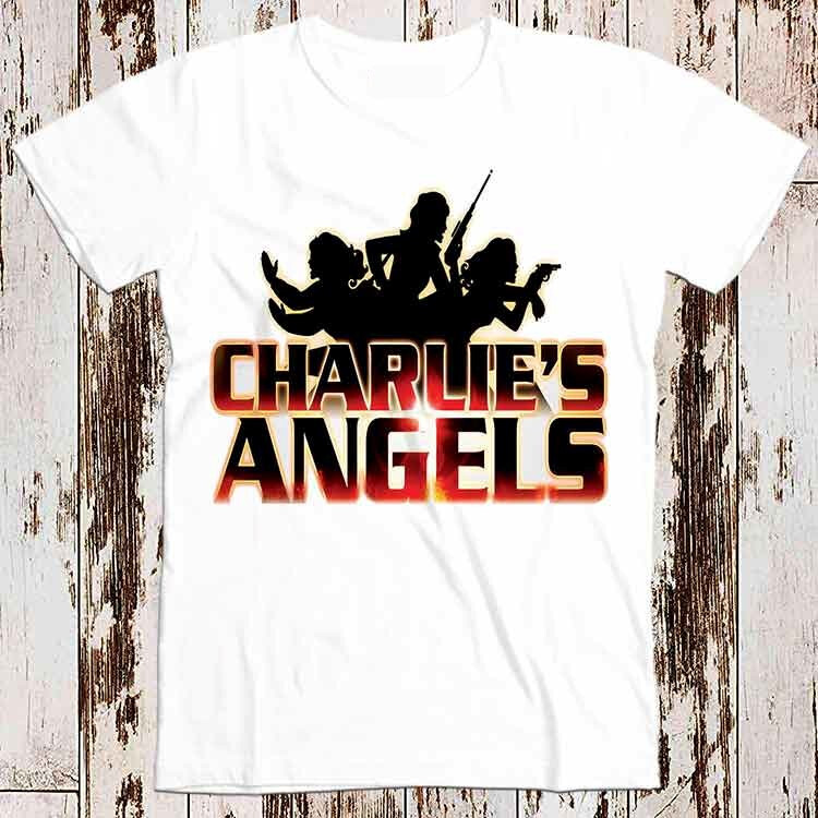 Charlie’s Angels TV Show Movie Tee Top Vintage Unisex Ladies T shirt 8316