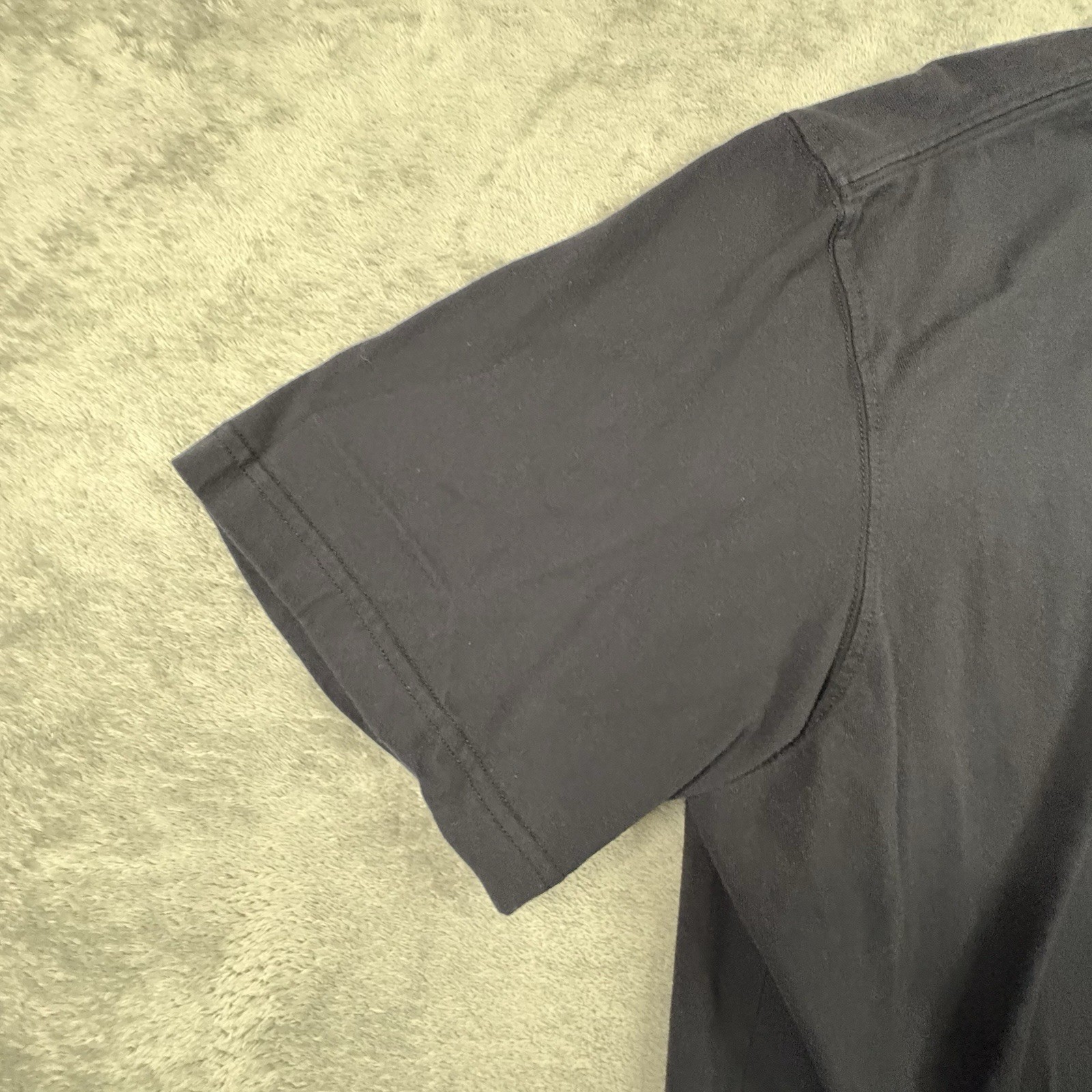 Lands’ End Men’s 2XL Black Cotton T Shirt SEE DESCRIPTION