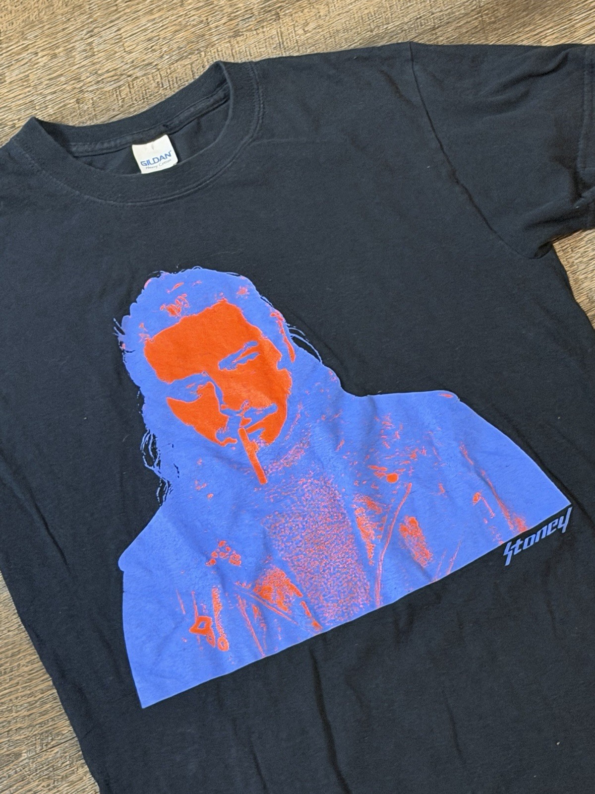 Post Malone Stoney Graphic T Shirt Small Black Rap Hip Hop Concert Tee