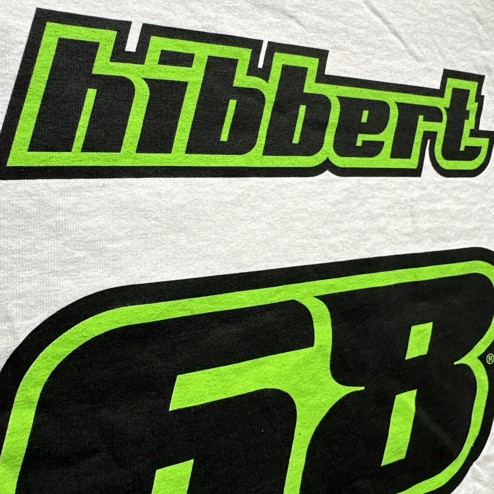 Tucker Hibbert 68 T Shirt Snocross Mens Med Black Racing T Train SNOX Arctic