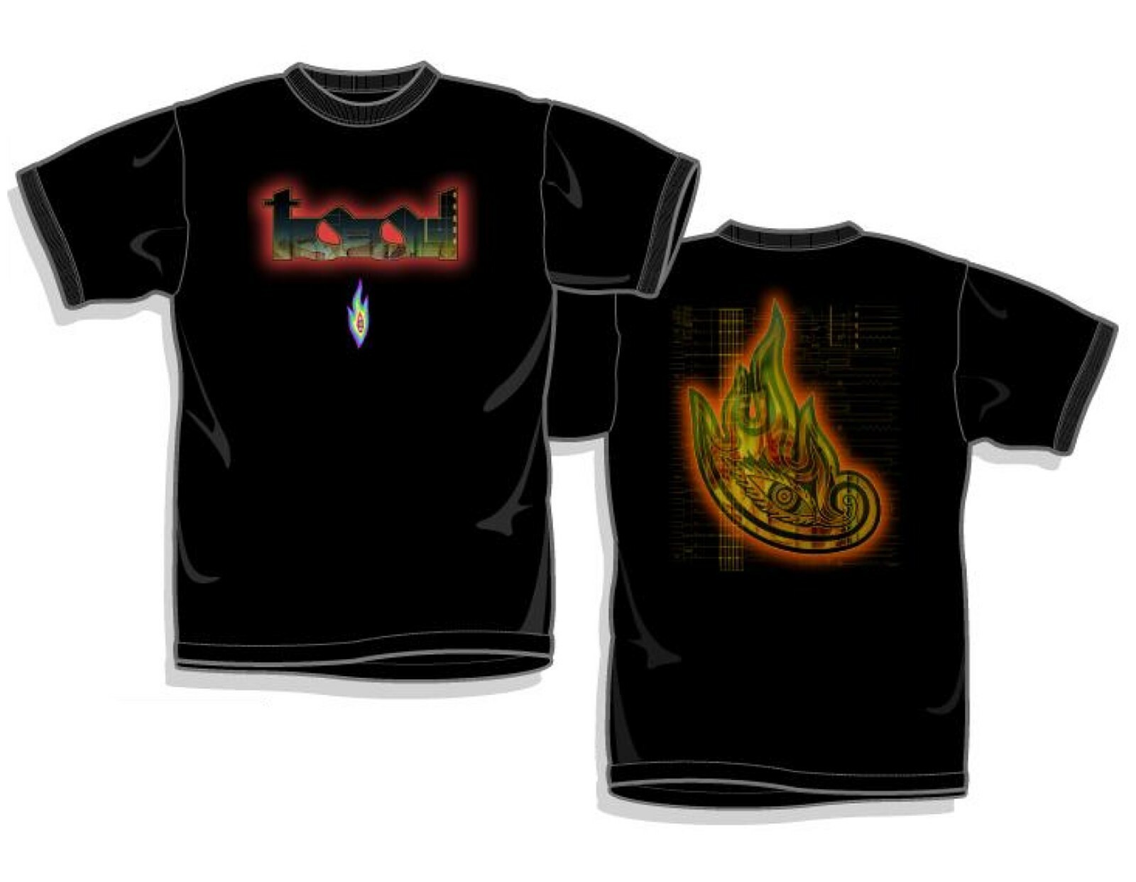 TOOL cd lgo Eye DIAGRAM Official SHIRT XL New undertow Ænima lateralus days