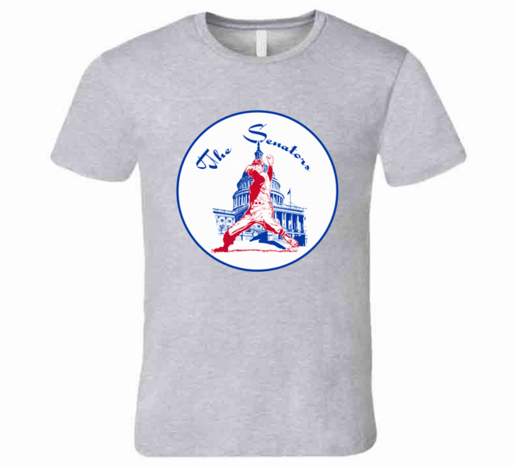 Washington Senators Retro Baseball Team T Shirt