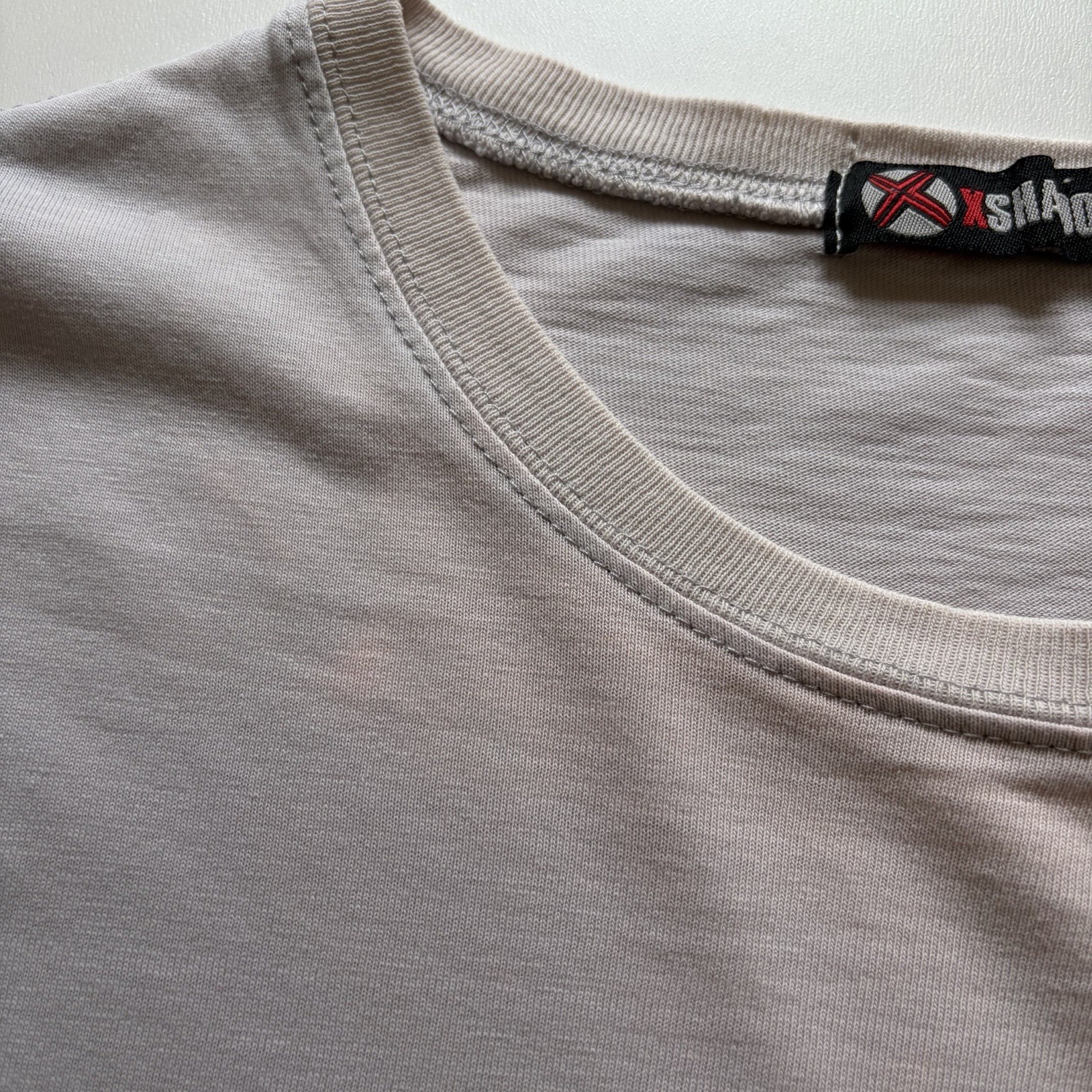 A Bathing Ape Baby Milo Bootleg Shirt Mens Large White Short Sleeve Monogram