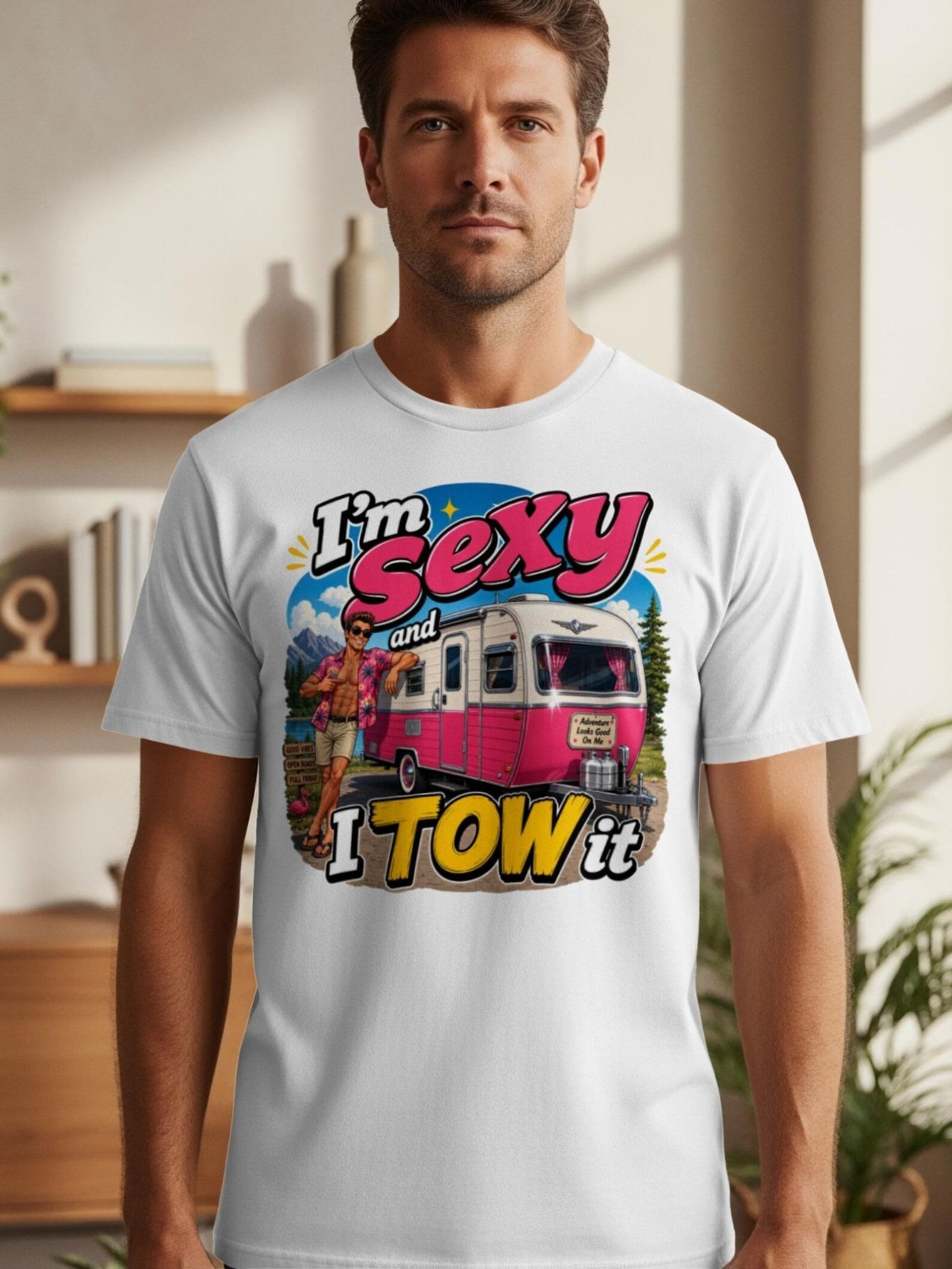Funny RV Shirt, Camping Tee, Road Trip Adventure Top T-Shirt