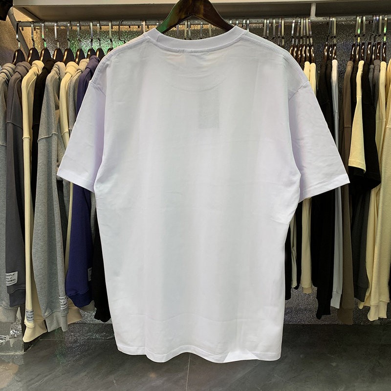 KITH Begonia Floral Logo Tee Cotton Couple Short Sleeve T-Shirt