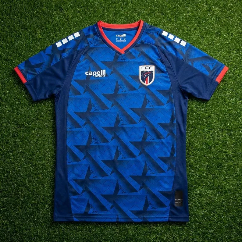 Cape Verde Home 2026 World Cup – Cabo Verde Football 3D Shirt VK13858