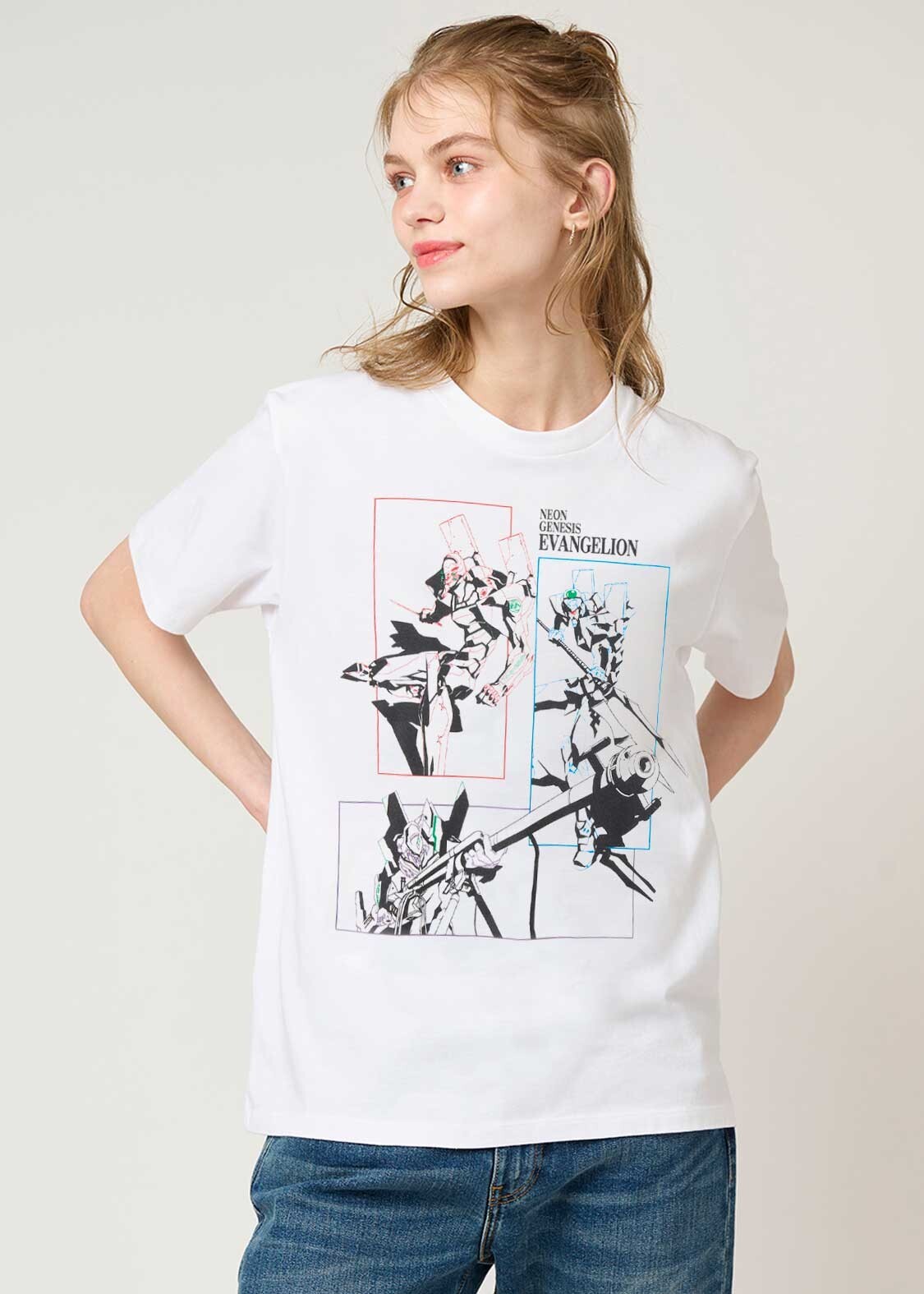 [Granif] General purpose humanoid battle weapon | T-shirt Size SS~XXL White
