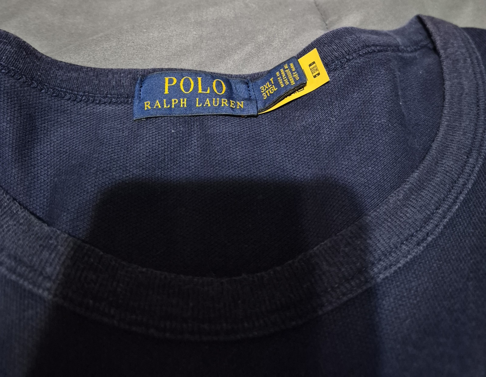 Polo Ralph Lauren Men’s Lot of 3 Blue Graphic Logo Crew Neck T-Shirt 3XLT