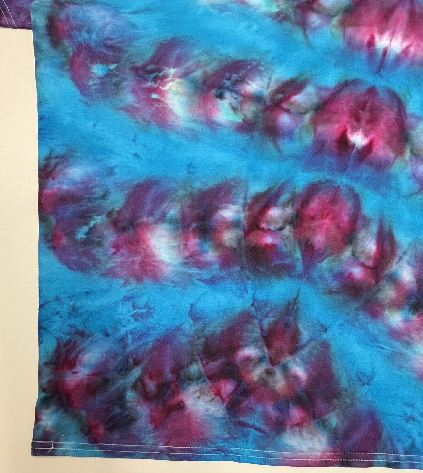 Handmade Ice Tie Dye Adult T-Shirt Unisex Size XL Multicolored Gildan Tee NEW