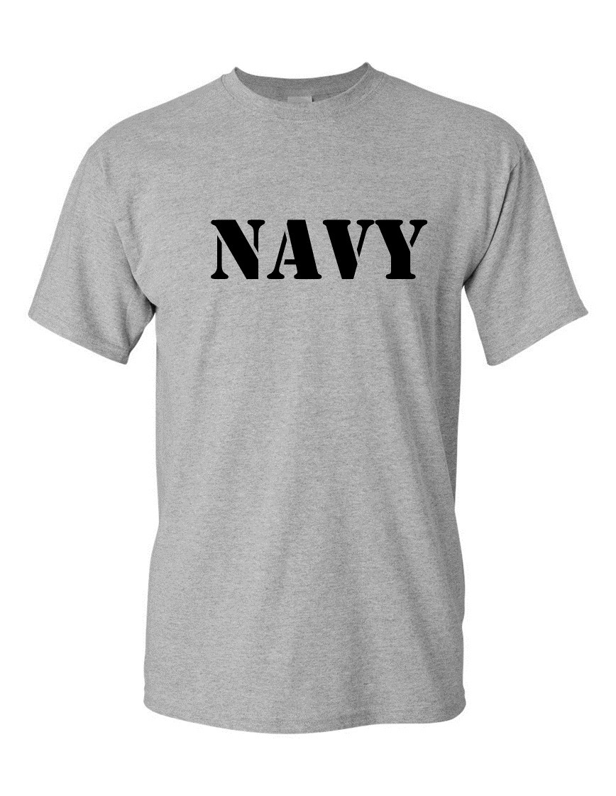 ARMY NAVY USAF Air Force USMC Marines Military Shirt US Army Dad Fathers Day Tee