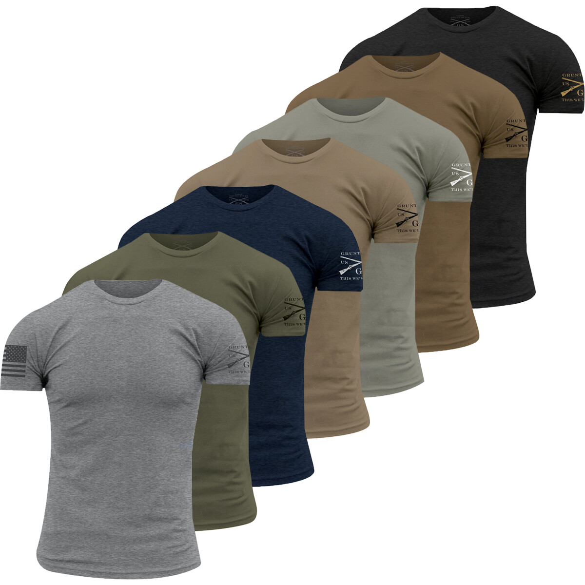 Grunt Style Basic Crewneck T-Shirt
