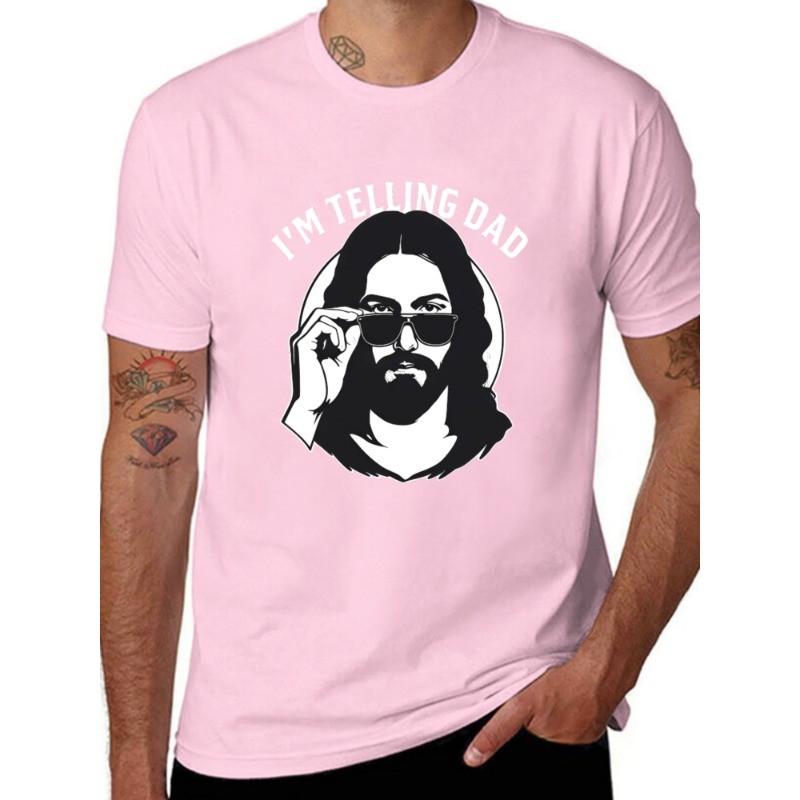 Funny Jesus “I’m Telling Dad” Meme Shirt – Religious Humor – Gift