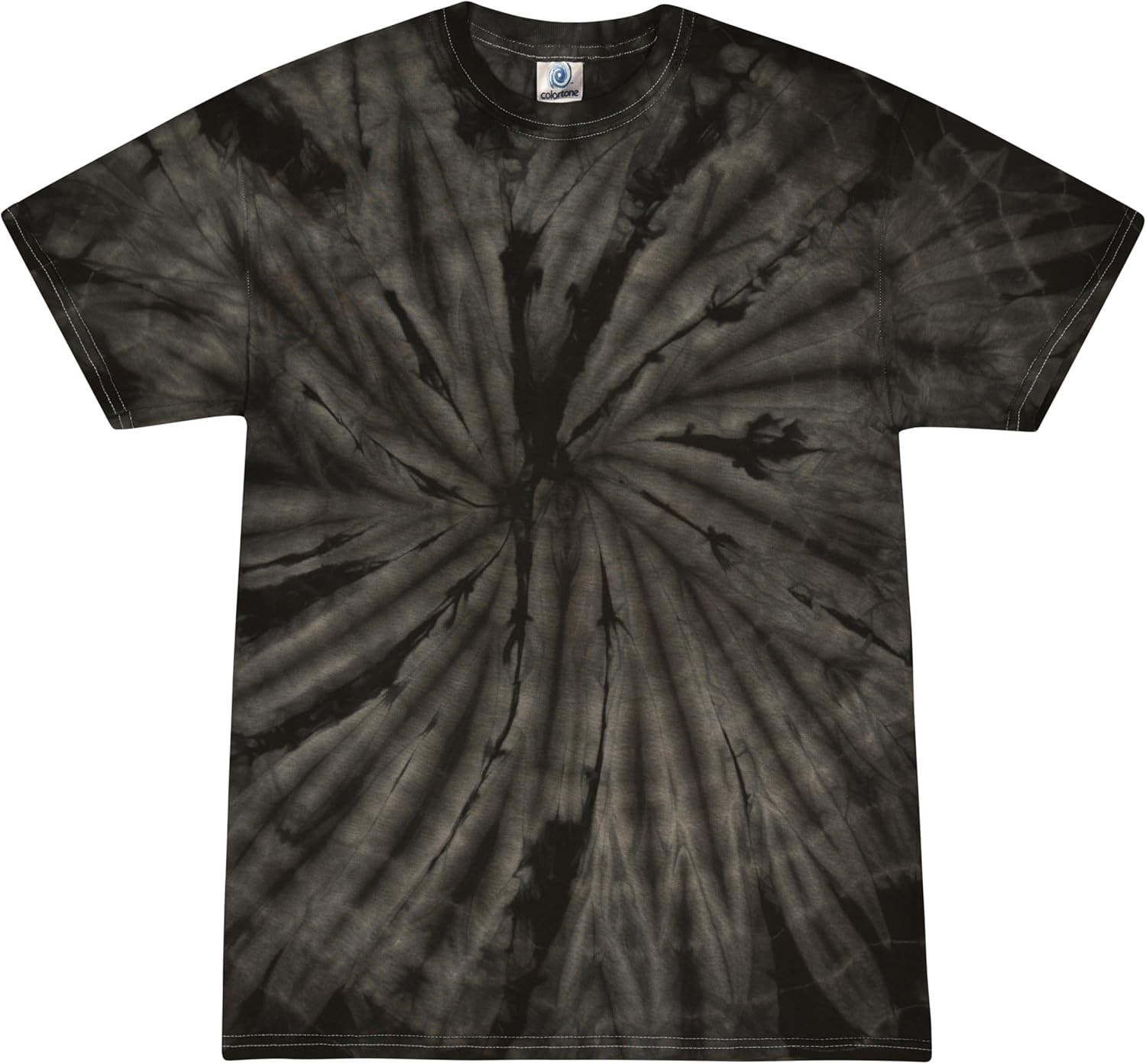 Men Women Unisex Spider Tie Dye T-Shirt – Short Sleeve Adult Dyed Top