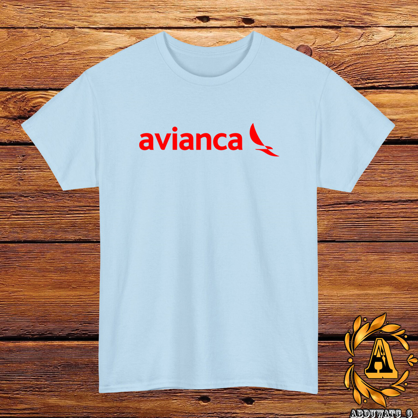 New Avianca Airlines Logo T-Shirt Black/Grey/White/Navy/Red/Light Blue