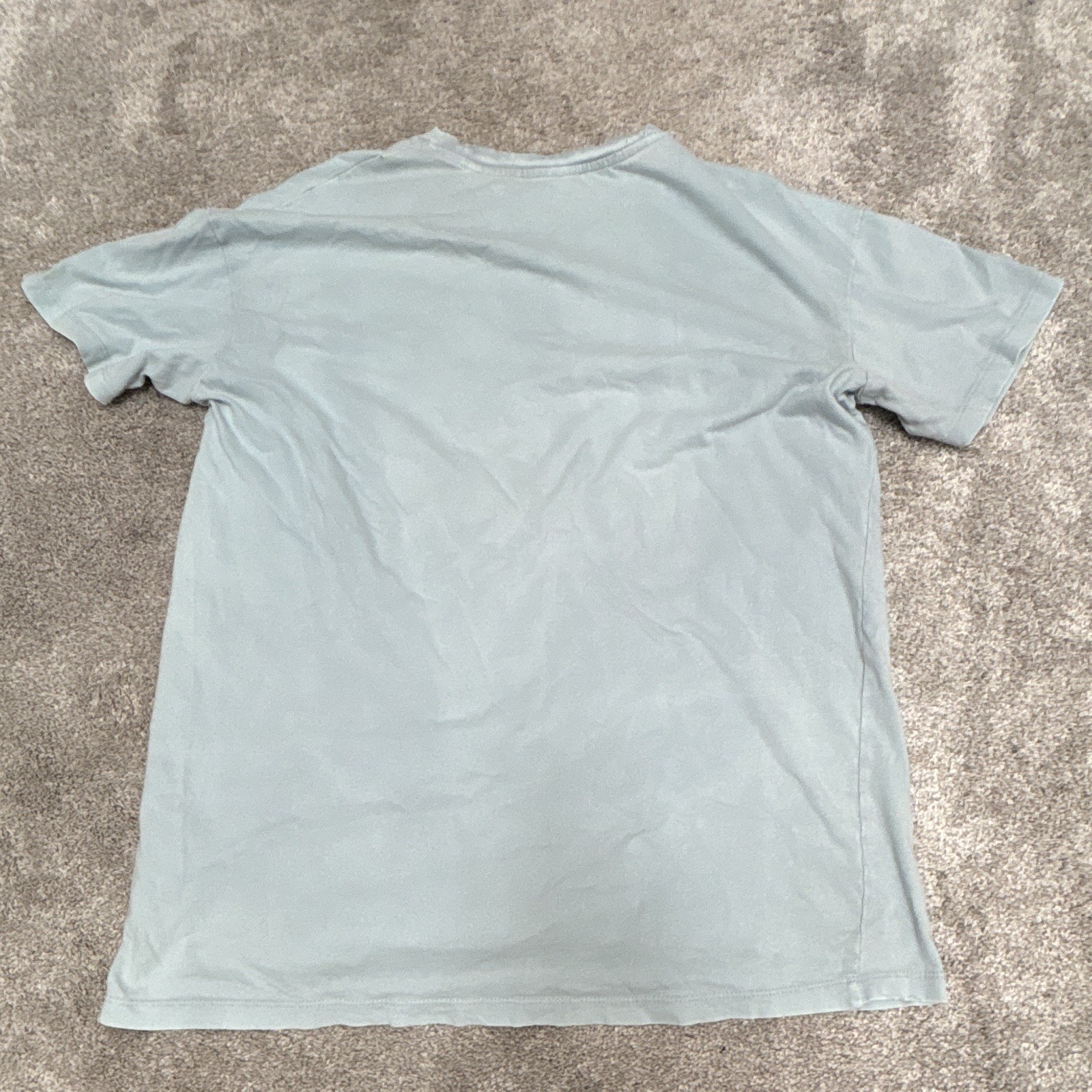 XS Light Blue Butterfly Crew Neck T-Shirt Oversized FREE SHIPPING