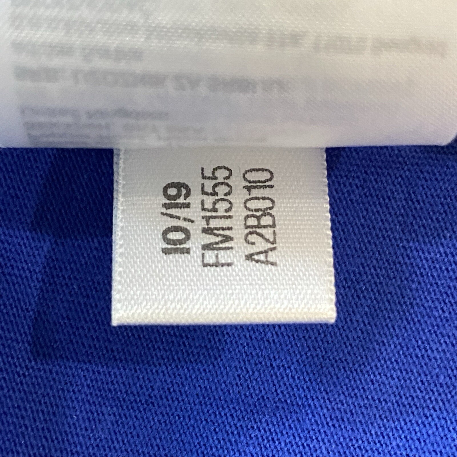 Adidas Brush Stroke Tee – New With Tags – Mens Medium – Team Royal Blue