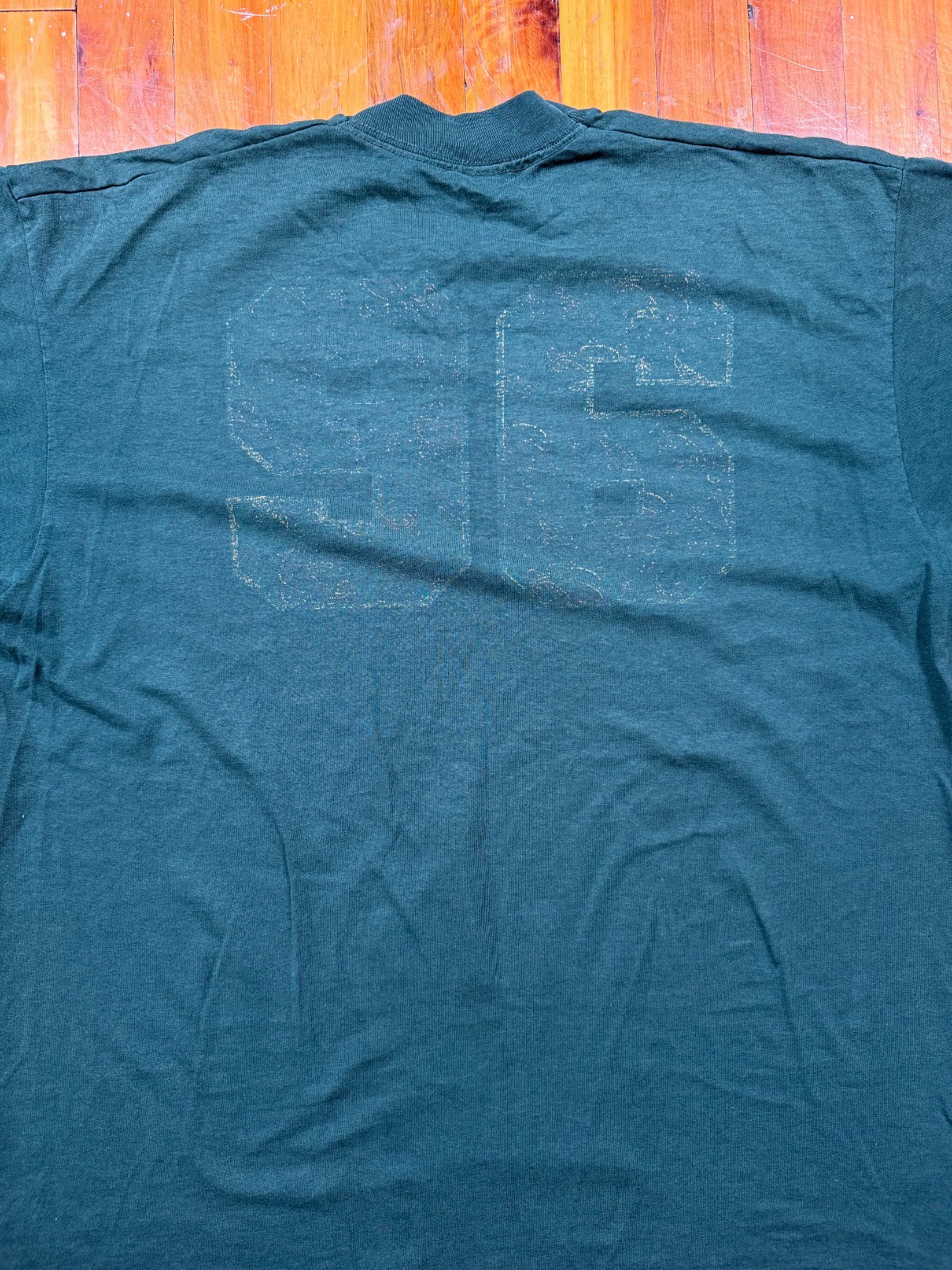 Vintage FOTL Best Faded Jersey Style 96 Single Stitch Graphic Tee USA Made XL