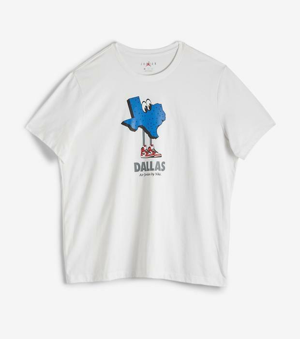 AIR JORDAN CHARACTER CITY DALLAS MEN’S SHIRT ASST SIZES NEW CU2105 100