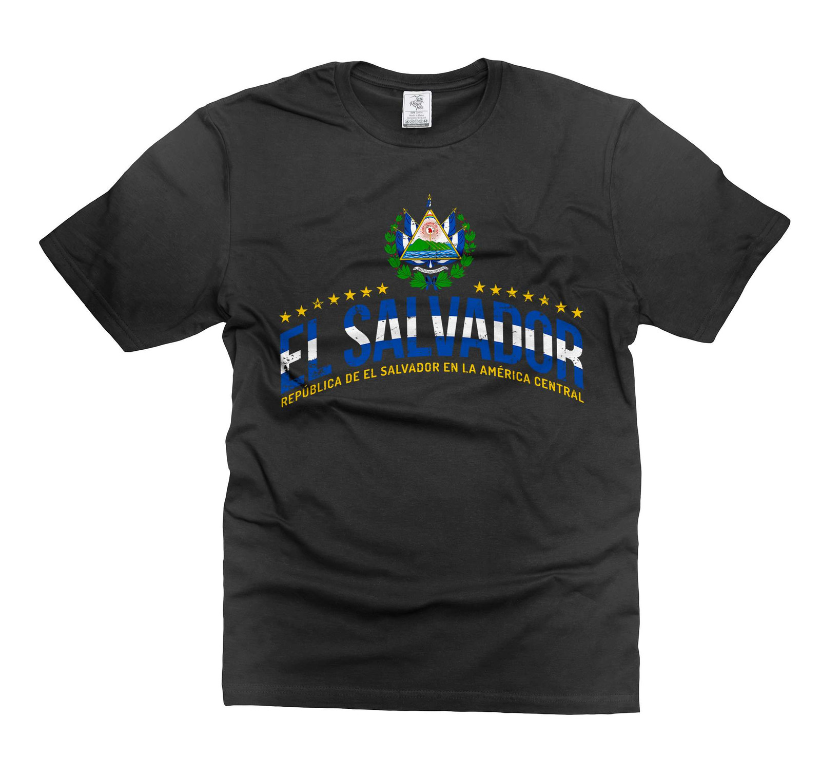 El Salvador Patriotic Shirt El Salvador Tee Shirt Mens Womens El Salvador Tee