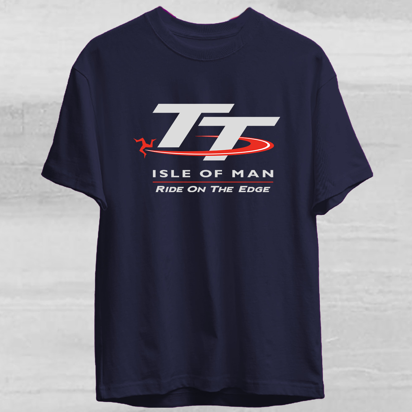New Isle Of Man TT Racing Logo Shirt Unisex Size S-5XL Tee