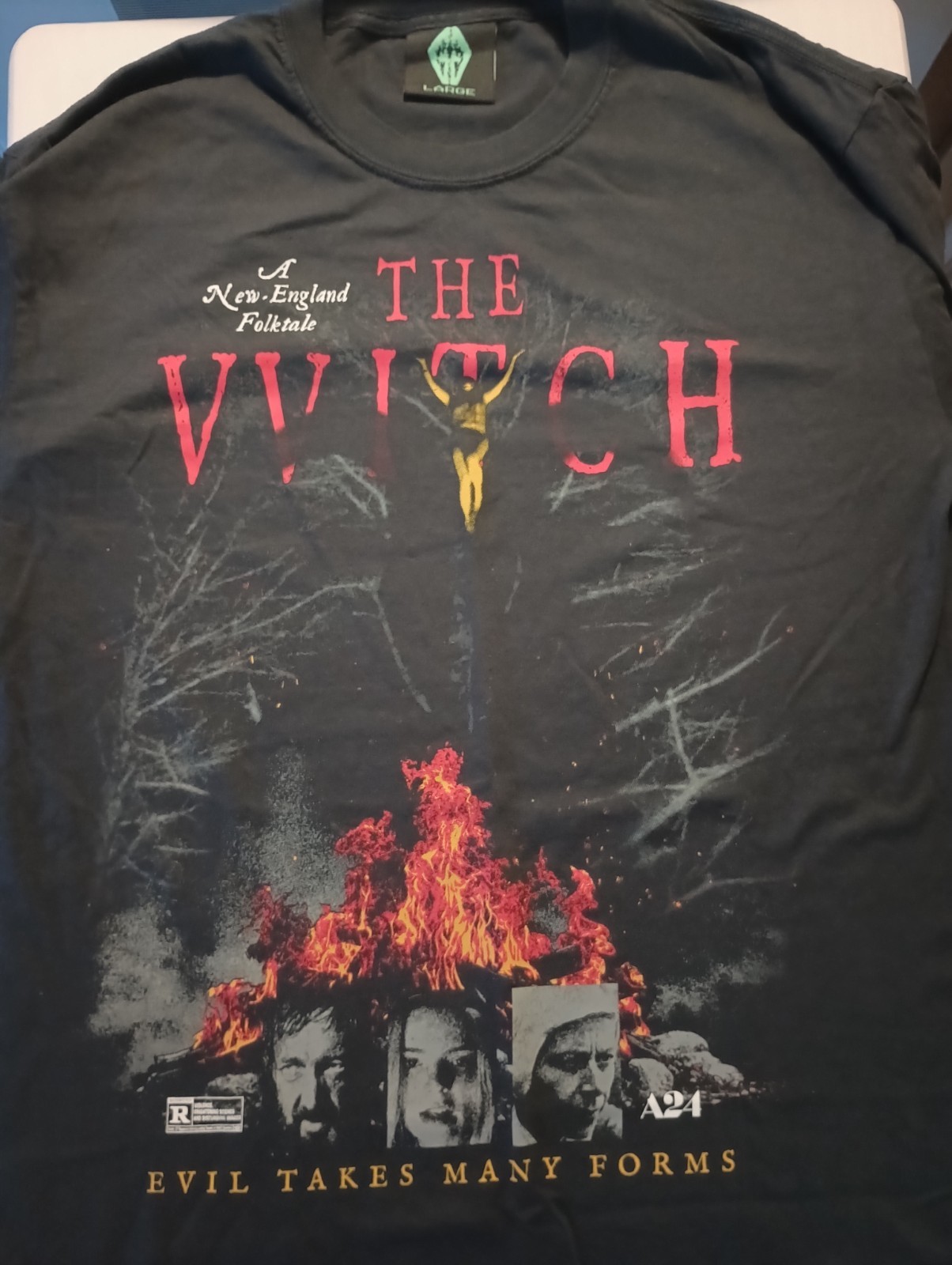 Graveyard Goods Large Long Sleeve Tee The Witch Folktale 72 Hrs Unworn Sealed