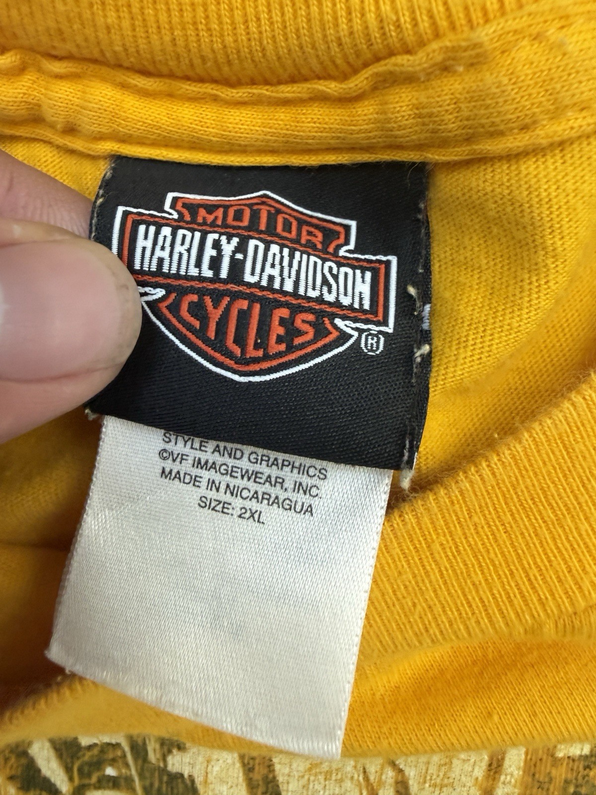 Y2K Harley Davidson Biker Tee