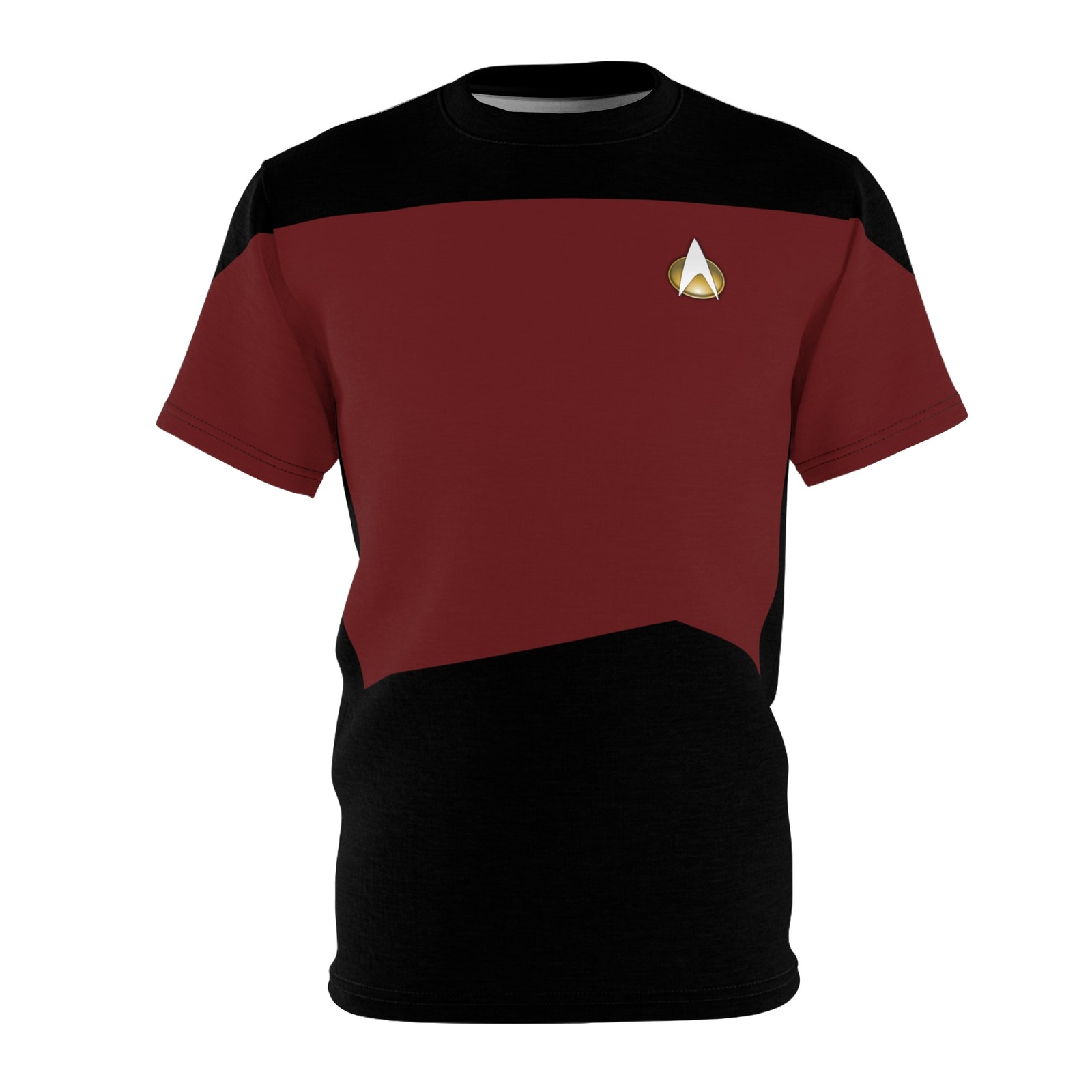 Star Trek The Next Generation Red Uniform T-Shirt | Christmas Halloween Cosplay