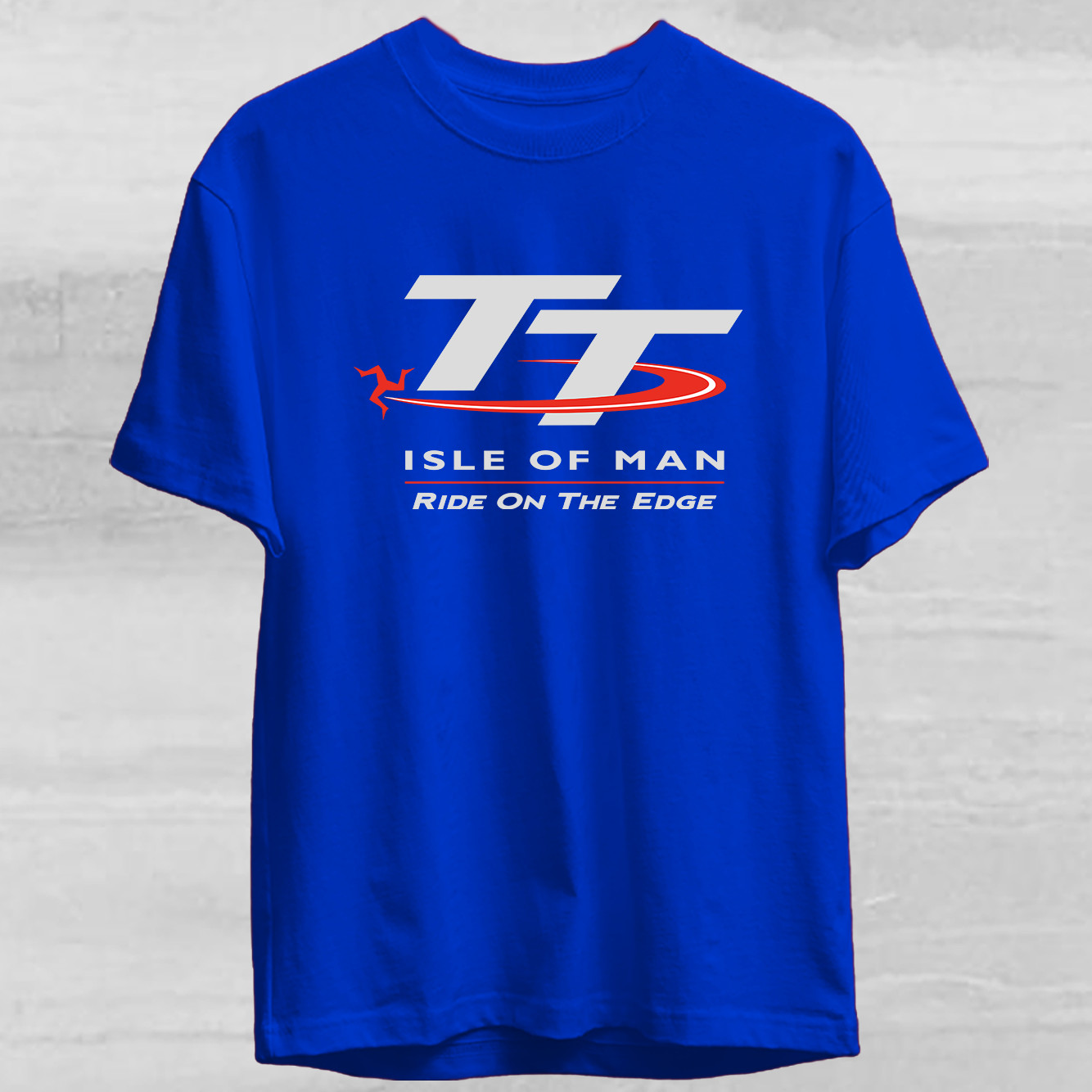 New Isle Of Man TT Racing Logo Shirt Unisex Size S-5XL Tee