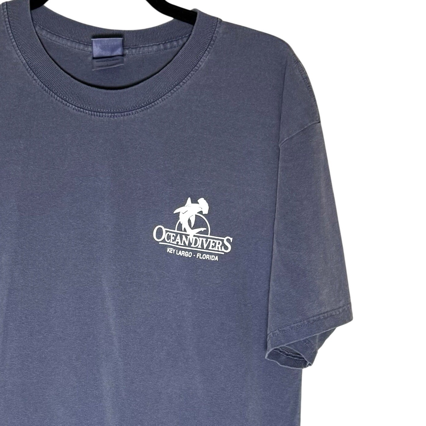 USS Spiegel Grove Graphic T-Shirt Key Largo Florida Vacation Ocean Divers Large