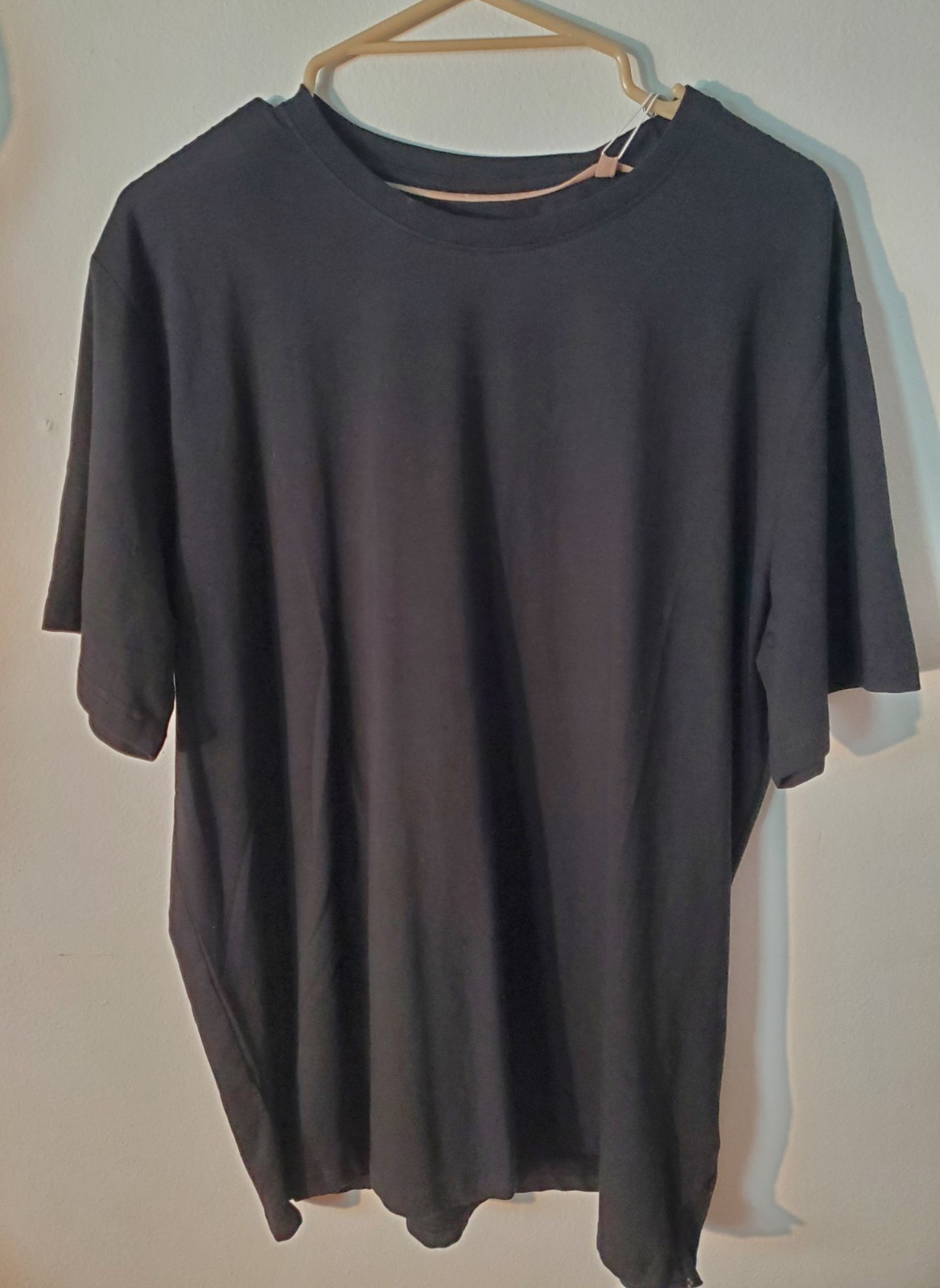 Hickey Freeman New York NWT Men T-shirt XL Black Bamboo Cotton Blend # 015