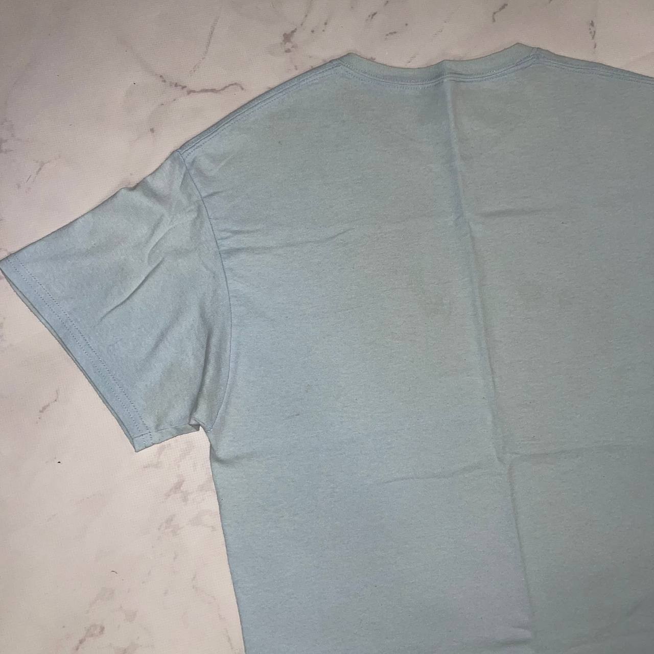 Vintage T-shirt Oasis Classic Band Logo Blue Size M Y2K Casual tee