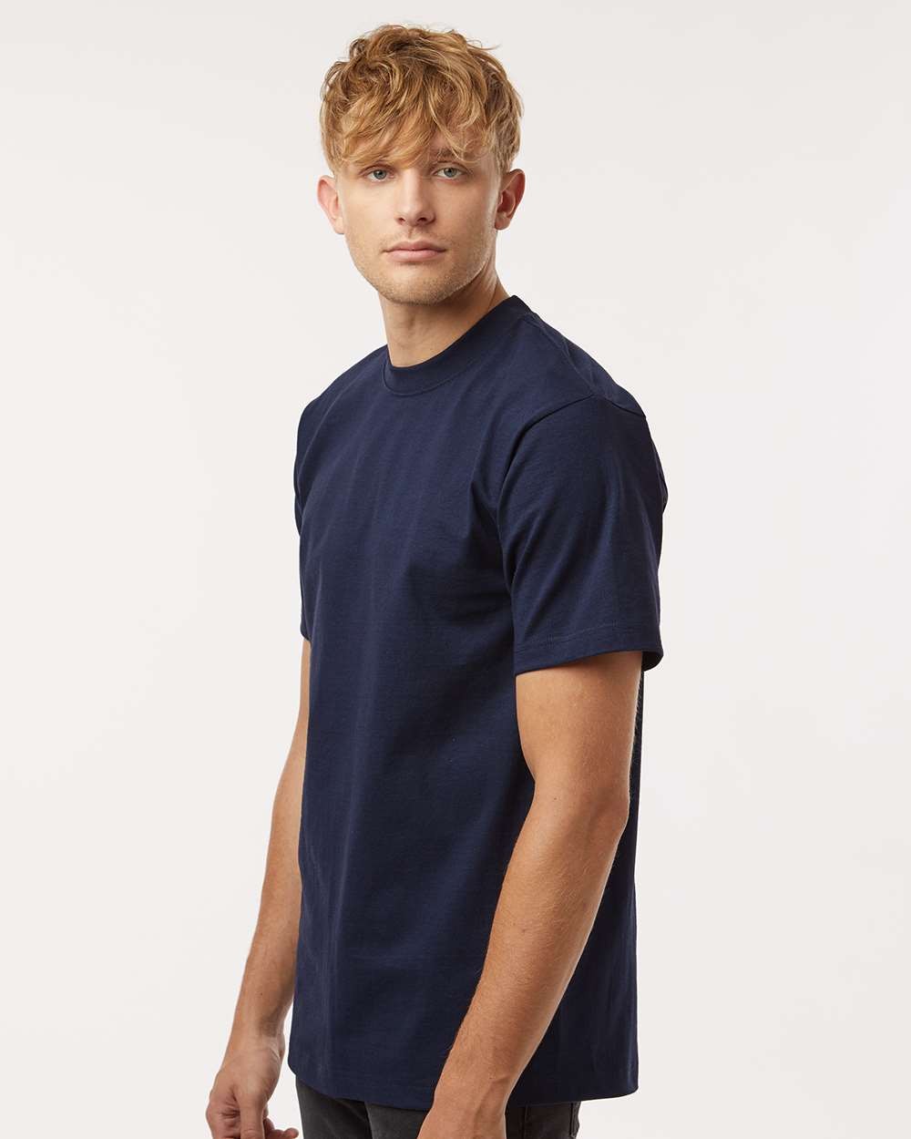 🔥 Tultex Men Heavyweight Street Short Sleeve Pre-washed T-Shirt 299 Navy XL
