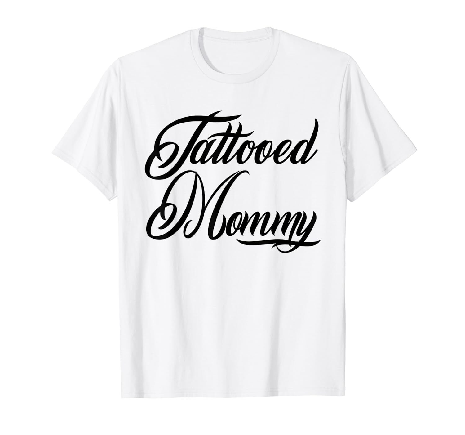 USA Tattooed Mommy Shirt Mom Tattoos Tatted Ink Mothers Day Gift T-Shirt