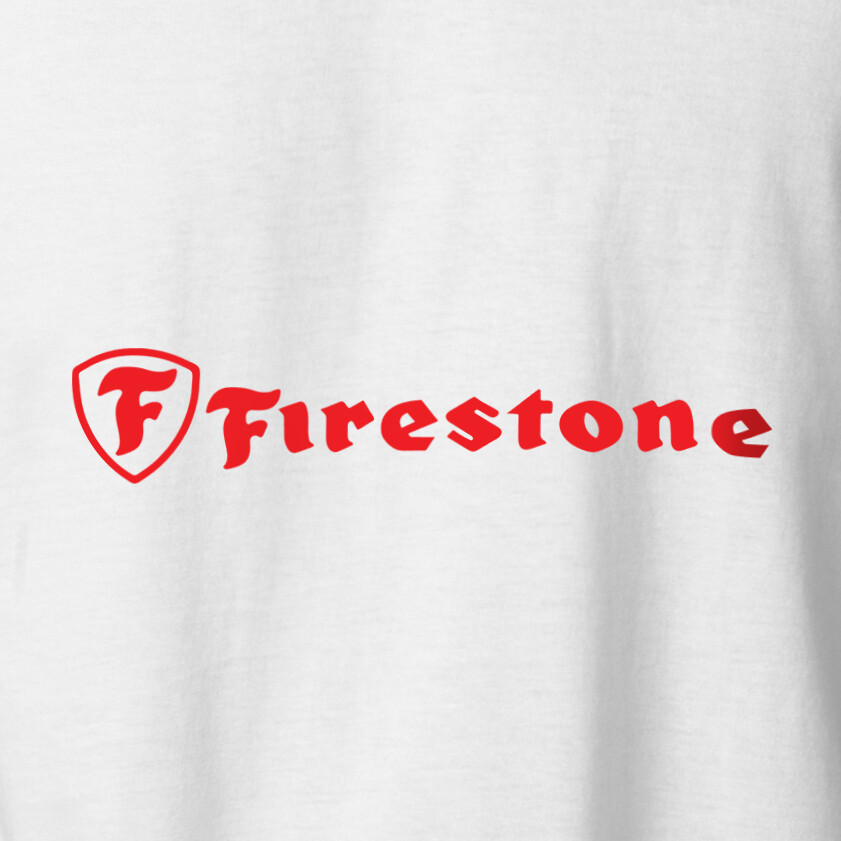 FIRESTONE Logo T-Shirt Nascar Car Racing Performance Tire on S-6XL Tee