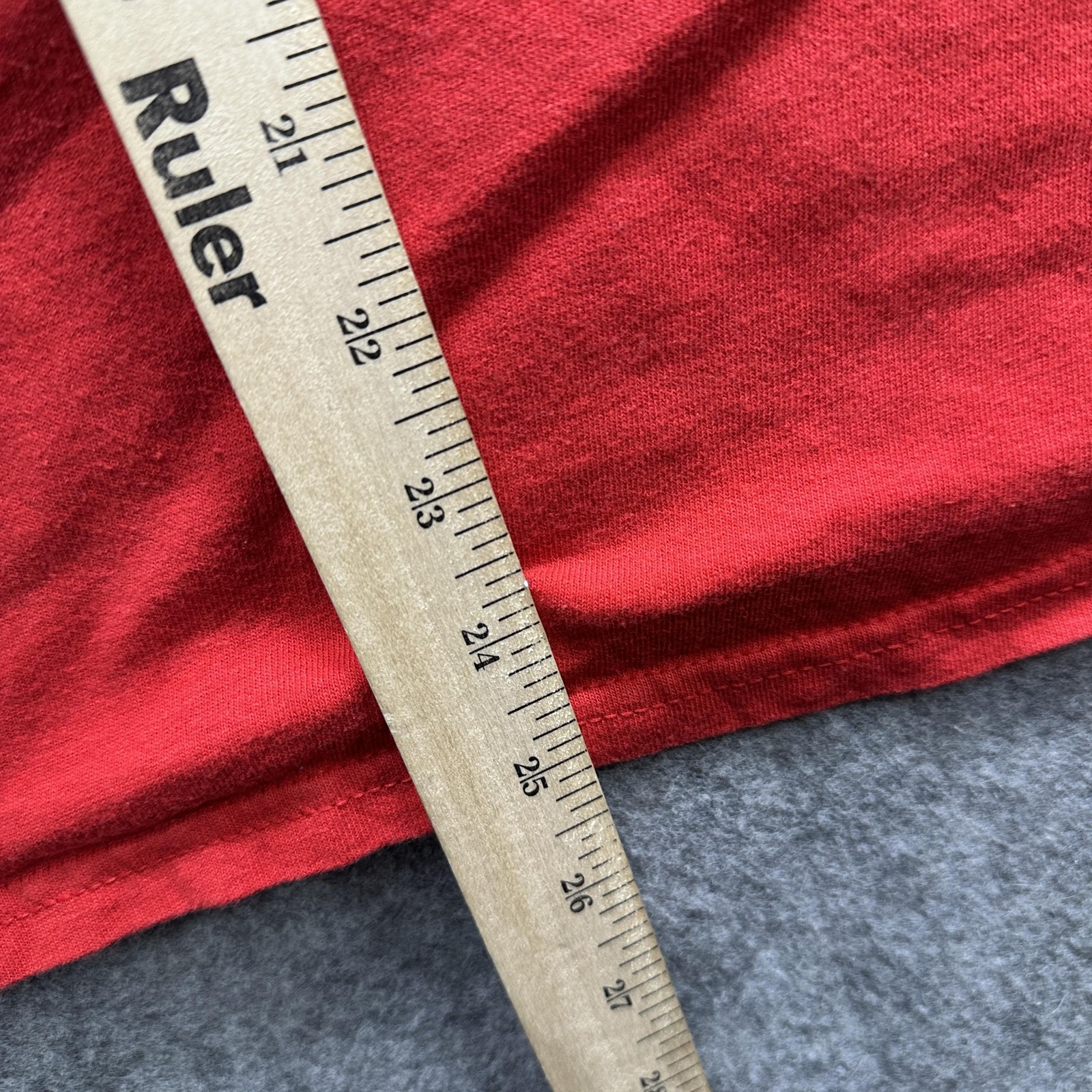 Radford University Shirt Mens Small Red Gildan Heavy Cotton College Tee