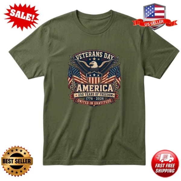 Veterans Day America 250 Shirt,
