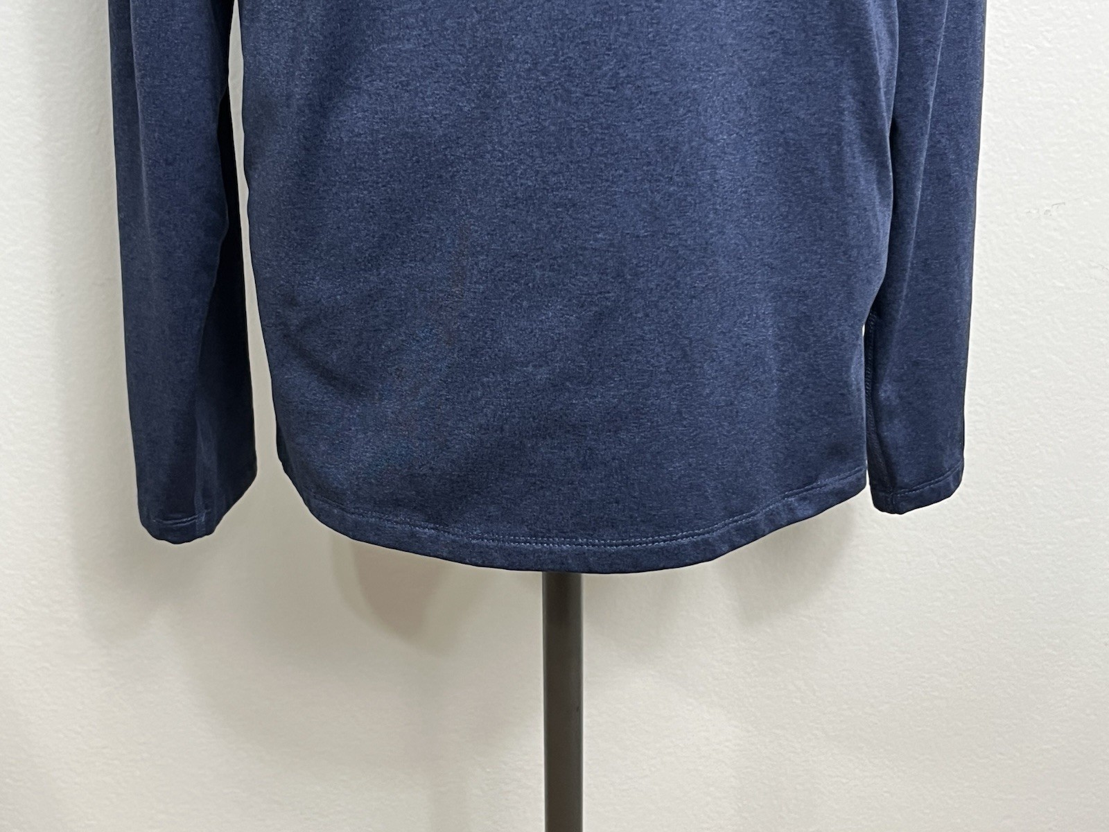 Spyder Active Pullover Shirt Men XL Blue Long Sleeve SPM100U
